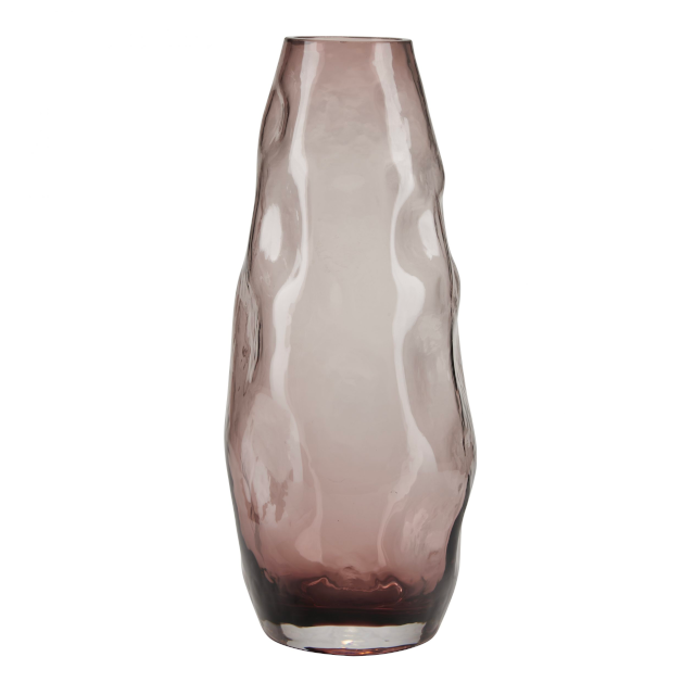 Mouth-Blown Glass Vase - Bahne Interior - Old Rose