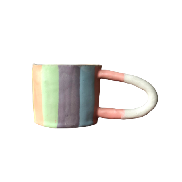 TheClayPlay - Stripe Mug - Multi